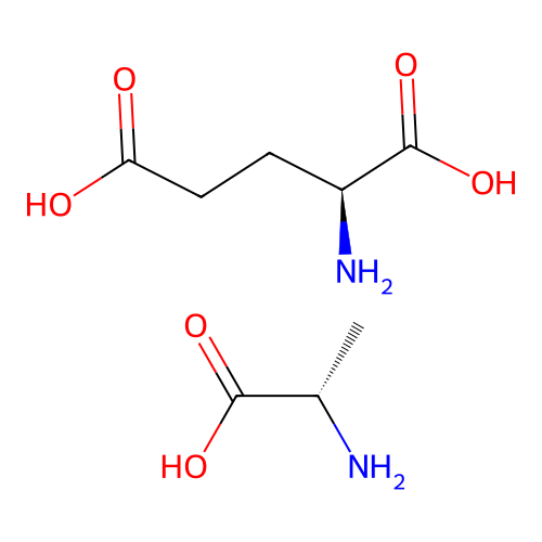L-glutamic acid L-alanine structure