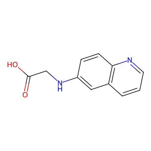 N-(6-Quinolyl)glycine structure