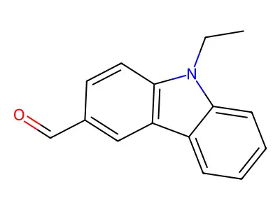 9-乙基-9H-咔唑-3-甲醛 structure