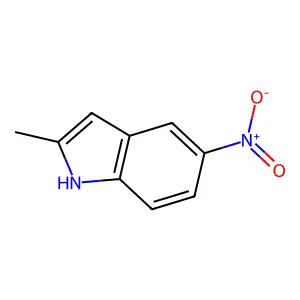 2-Methyl-5-nitro-1H-indole structure