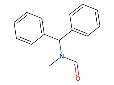 Formamide, N-(diphenylmethyl)-N-methyl- structure