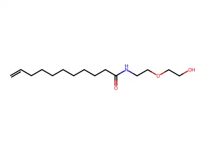 Undecylenic diglycolamide structure