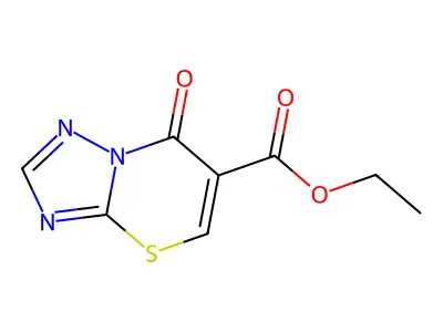 ethyl 7-oxo-7H-[1,2,4]triazolo[5,1-b][1,3]thiazine-6-carboxylate structure