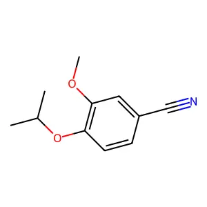 3-Methoxy-4-(propan-2-yloxy)benzonitrile structure