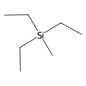 Triethyl(methyl)silane structure