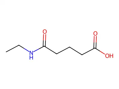 4-(ethylcarbamoyl)butanoic Acid structure