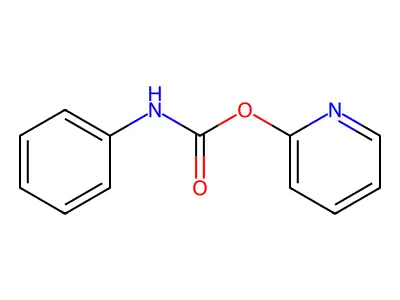 2-Pyridyl N-phenylcarbamate structure