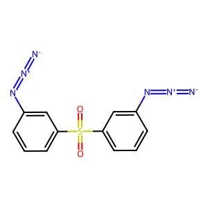 3,3'-Diazidodiphenyl sulphone structure