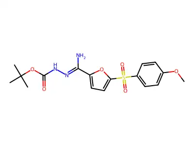 C17H21N3O6S structure