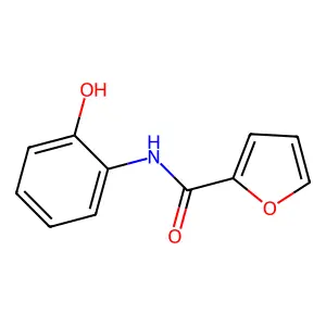 N-(2-hydroxyphenyl)furan-2-carboxamide structure