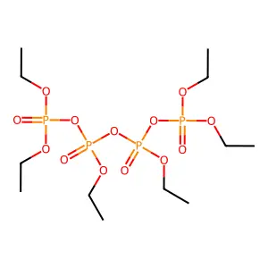 四磷酸六乙酯 structure