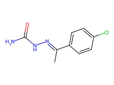 [1-(4-Chlorophenyl)ethylideneamino]urea structure