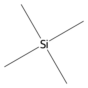 四甲基硅烷 structure