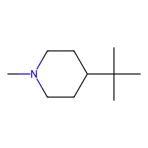 Piperidine, 4-(1,1-dimethylethyl)-1-methyl- structure