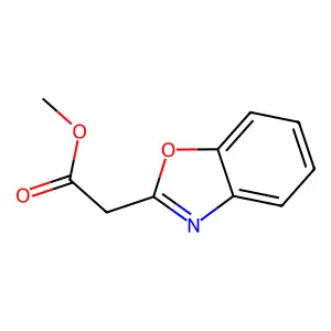 Methyl 1,3-benzoxazol-2-ylacetate structure