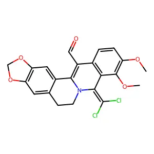 dichloromethylene(dimethoxy)[?]carbaldehyde structure