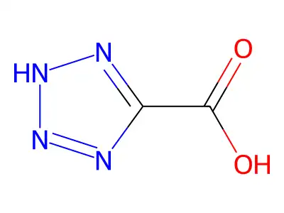 2H-1,2,3,4-Tetrazole-5-carboxylic acid structure
