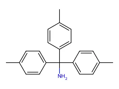 C,C,C-Tri-P-tolyl-methylamine structure