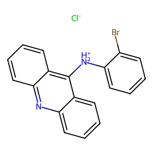 N-(2-Bromophenyl)-9-acridinamine monohydrochloride structure