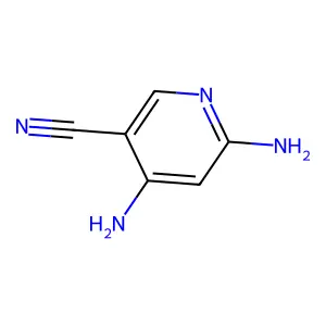 4,6-Diaminonicotinonitrile structure