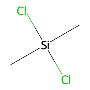 二甲基二氯硅烷 structure