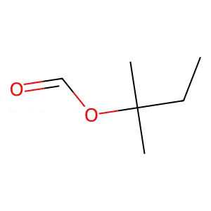 tert-Amyl formate structure