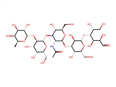 Lacto-N-fucopentaose I structure