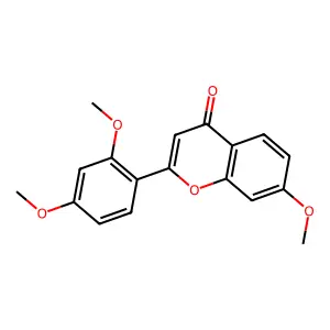 7,2',4'-Trimethoxyflavone structure