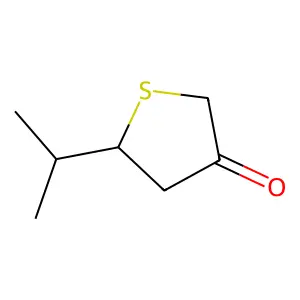 5-(Propan-2-yl)thiolan-3-one structure