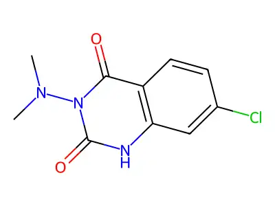 2,4(1H,3H)-Quinazolinedione, 7-chloro-3-(dimethylamino)- structure