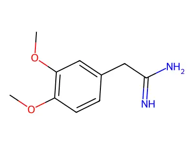 2-(3,4-Dimethoxyphenyl)ethanimidamide structure