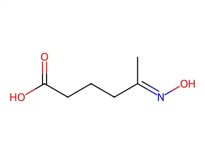 5-Hydroxyiminohexanoic acid structure