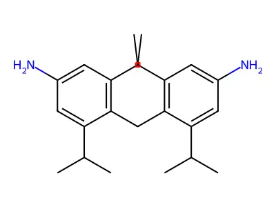 Benzenamine, 4,4'-methylenebis[3-ethyl-5-(1-methylethyl)- structure