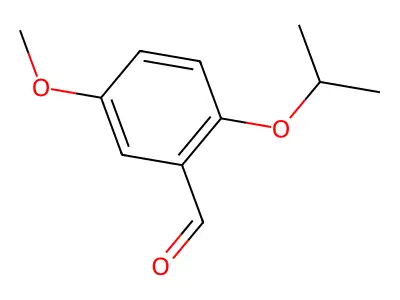 2-Isopropoxy-5-methoxy-benzaldehyde structure