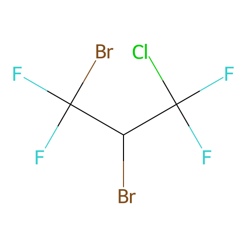 1,2-Dibromo-3-chloro-1,1,3,3-tetrafluoropropane structure