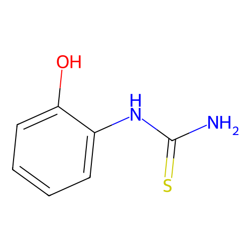 2-Hydroxyphenylthiourea structure