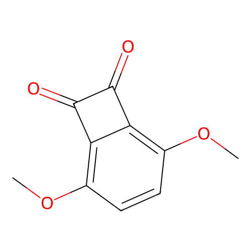 2,5-Dimethoxybicyclo[4.2.0]octa-1,3,5-triene-7,8-dione structure