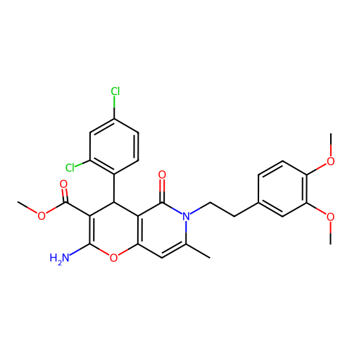 C27H26Cl2N2O6 structure