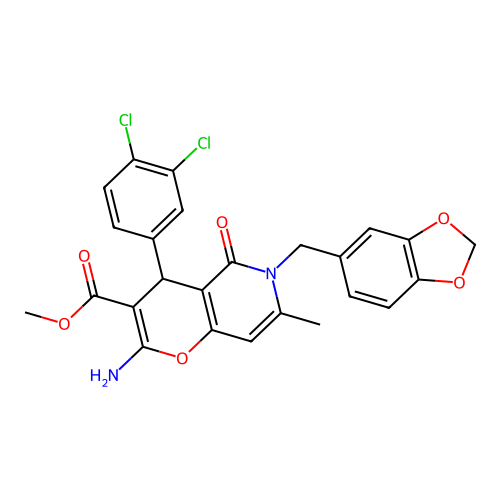 C25H20Cl2N2O6 structure