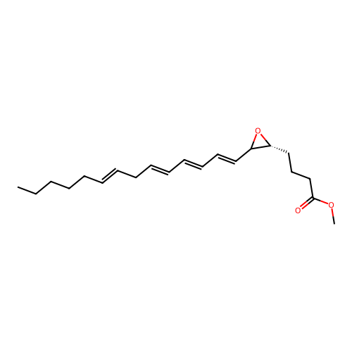 Leukotriene A methyl ester structure
