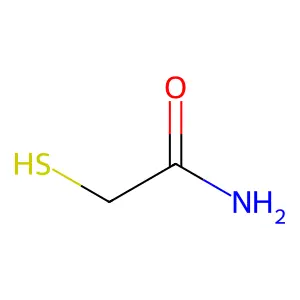 2-巯基乙酰胺 structure