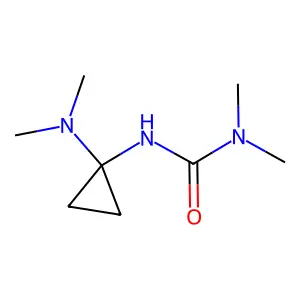 N'-(1-(Dimethylamino)cyclopropyl)-N,N-dimethylurea structure