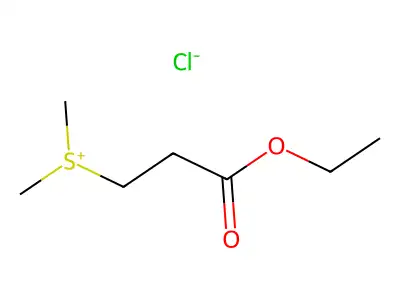 Sulfonium, dimethyl-(3-ethoxy-3-oxopropyl)-, chloride structure