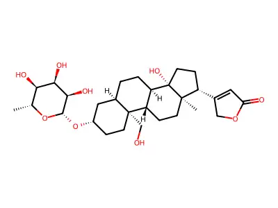 Cannogenol-3-O-beta-D-allomethyloside structure
