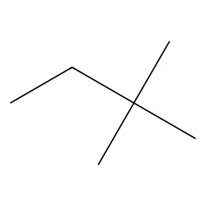 2,2-二甲基丁烷 structure
