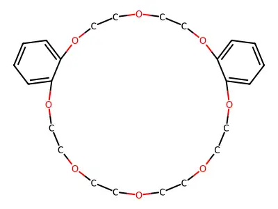 3,5-dibenzo-24-crown-8 structure