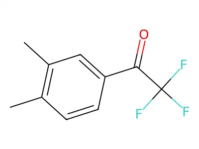 3',4'-Dimethyl-2,2,2-trifluoroacetophenone structure