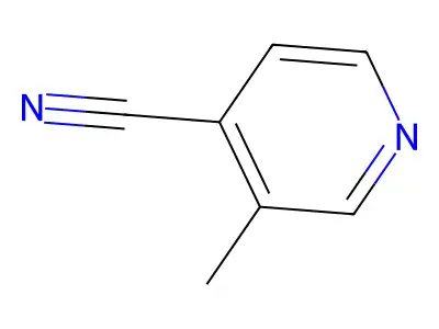 3-Methylisonicotinonitrile structure