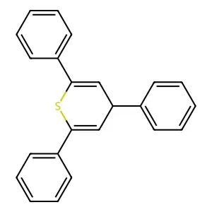 2,4,6-triphenyl-4H-thiopyran structure