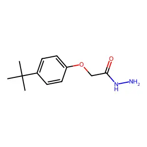 2-(4-Tert-butylphenoxy)acetohydrazide structure
